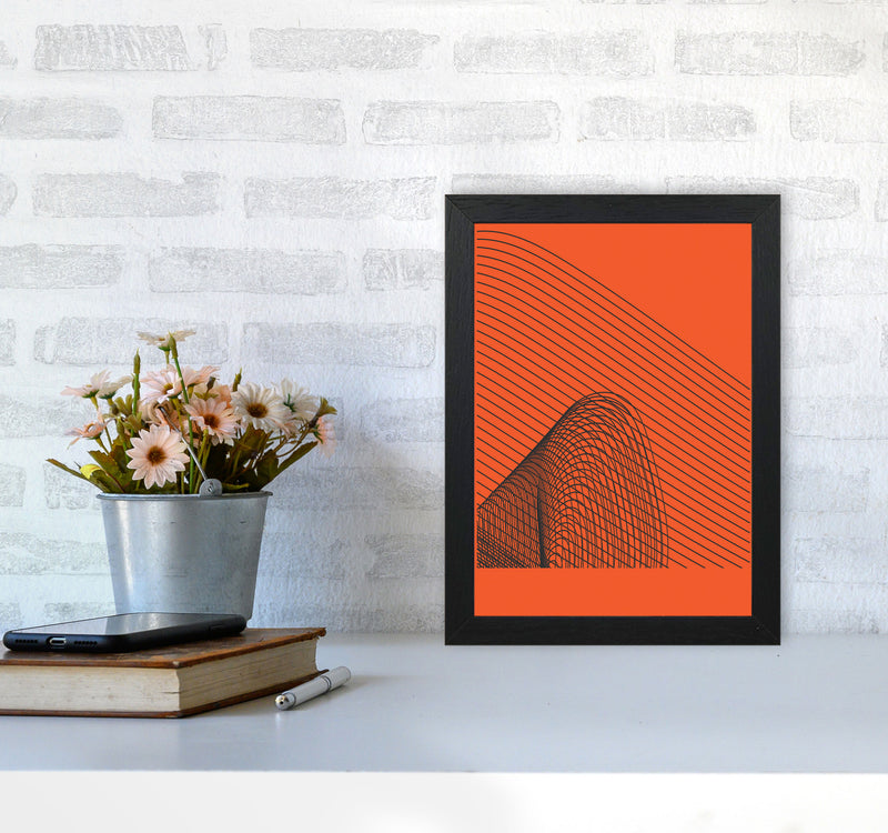 Minimal Geometric Series - 12 Art Print by Jason Stanley A4 White Frame