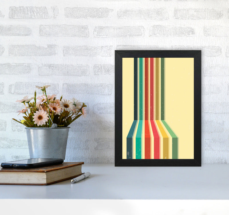Minimal Geometric Series - 50 Art Print by Jason Stanley A4 White Frame