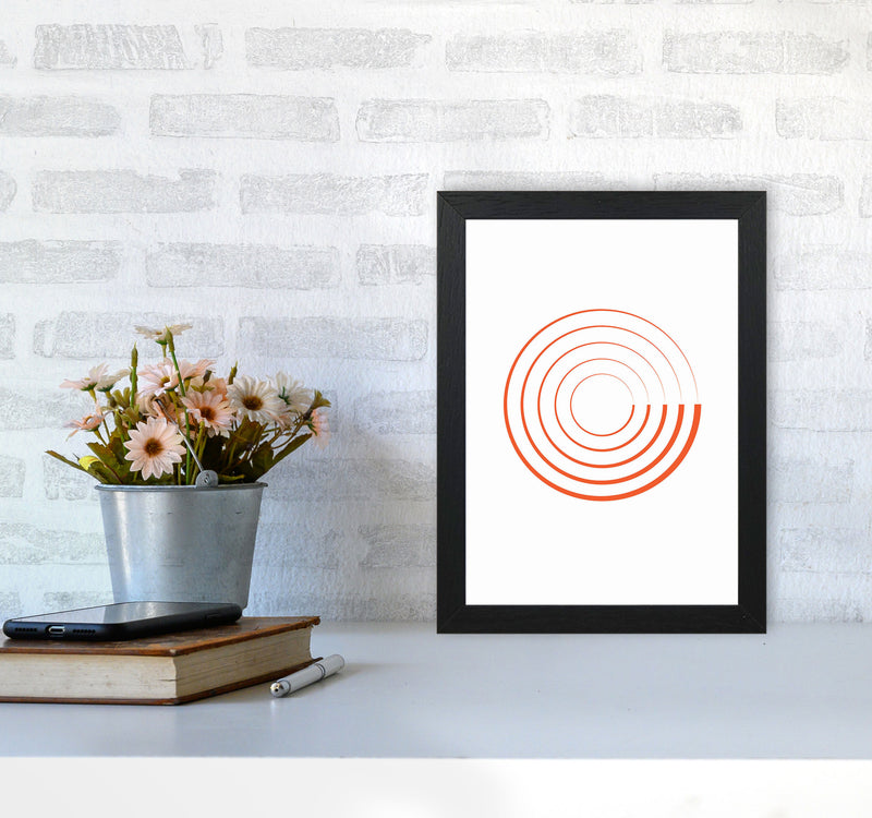 Minimal Geometric Series - 29 Art Print by Jason Stanley A4 White Frame