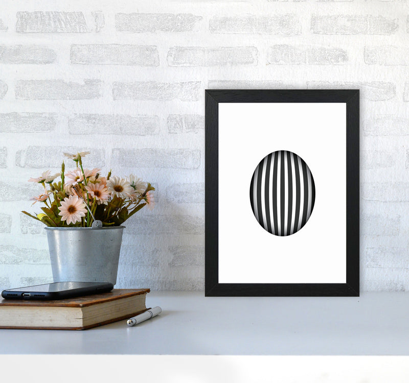 Minimal Geometric Series - 47 Art Print by Jason Stanley A4 White Frame