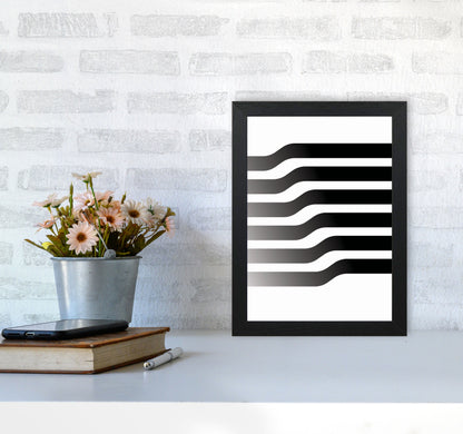 Minimal Geometric Series - 3 Art Print by Jason Stanley A4 White Frame