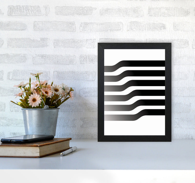 Minimal Geometric Series - 3 Art Print by Jason Stanley A4 White Frame
