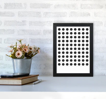Minimal Geometric Series - 9 Art Print by Jason Stanley A4 White Frame