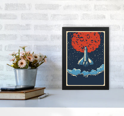 Outer Space Series - #15 Art Print by Jason Stanley A4 White Frame