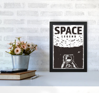 Outer Space Series - #19 Art Print by Jason Stanley A4 White Frame