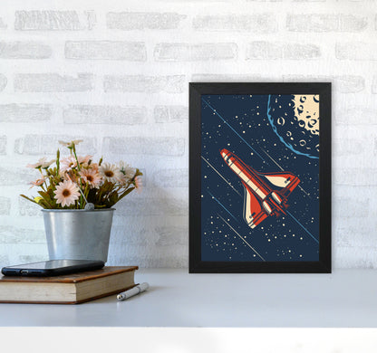Outer Space Series - #16 Art Print by Jason Stanley A4 White Frame
