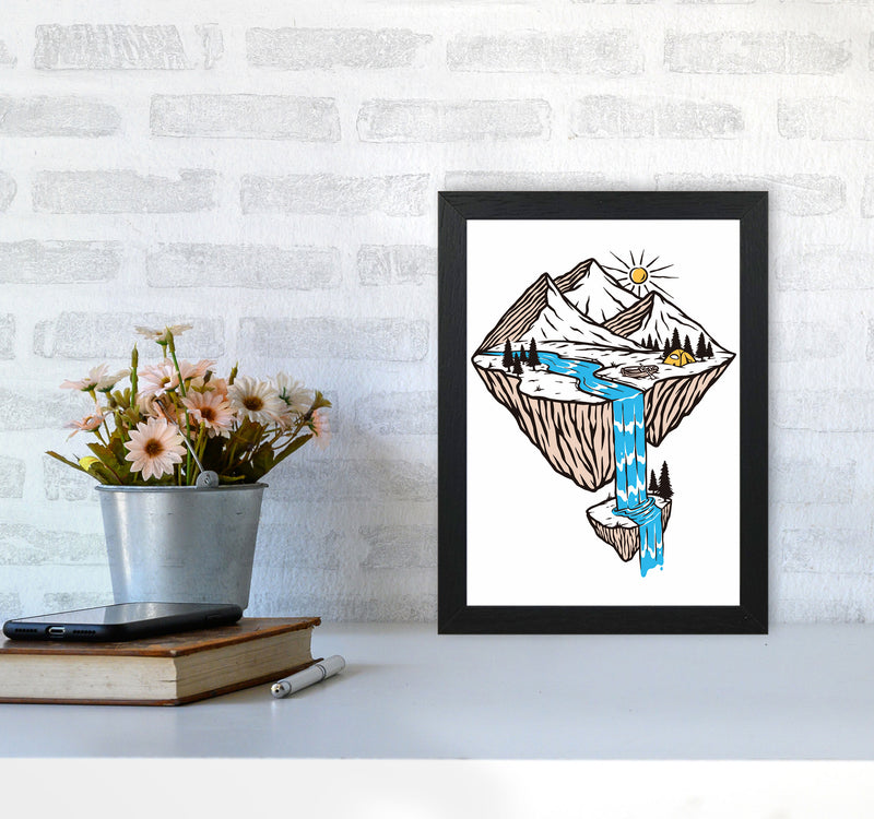 More Than Meets The Eye Art Print by Jason Stanley A4 White Frame