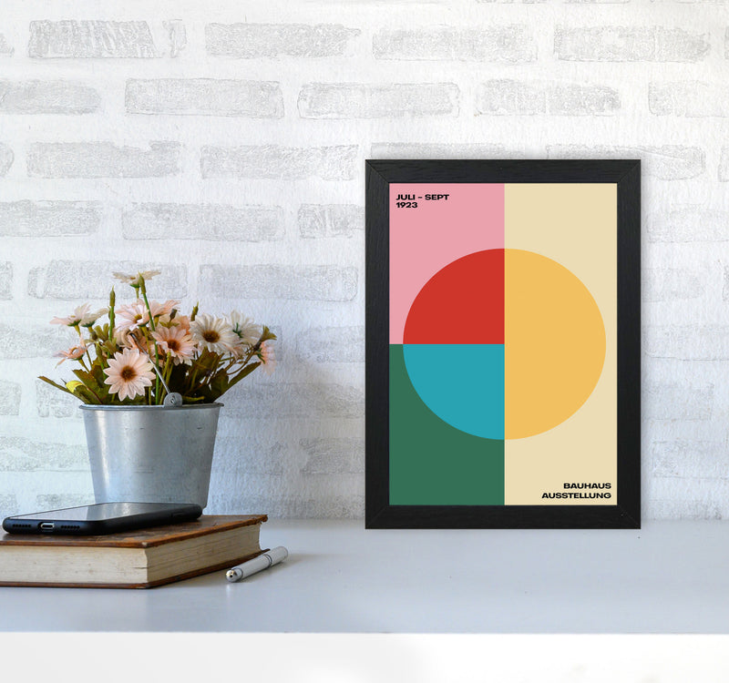 Bauhaus Juli-Sept 1923 Art Print by Jason Stanley A4 White Frame