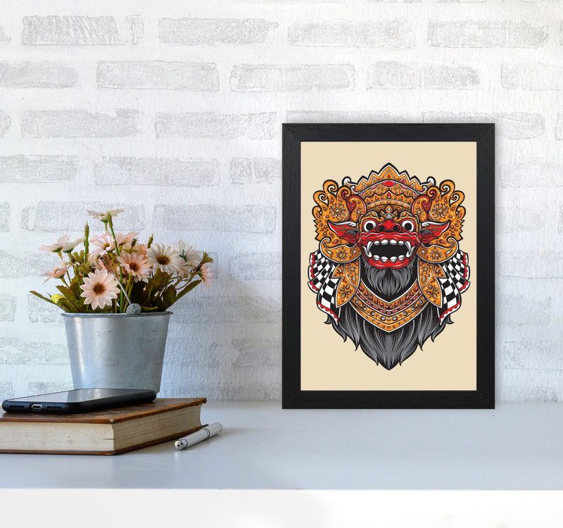 Balinese Mythology Art Print by Jason Stanley A4 White Frame