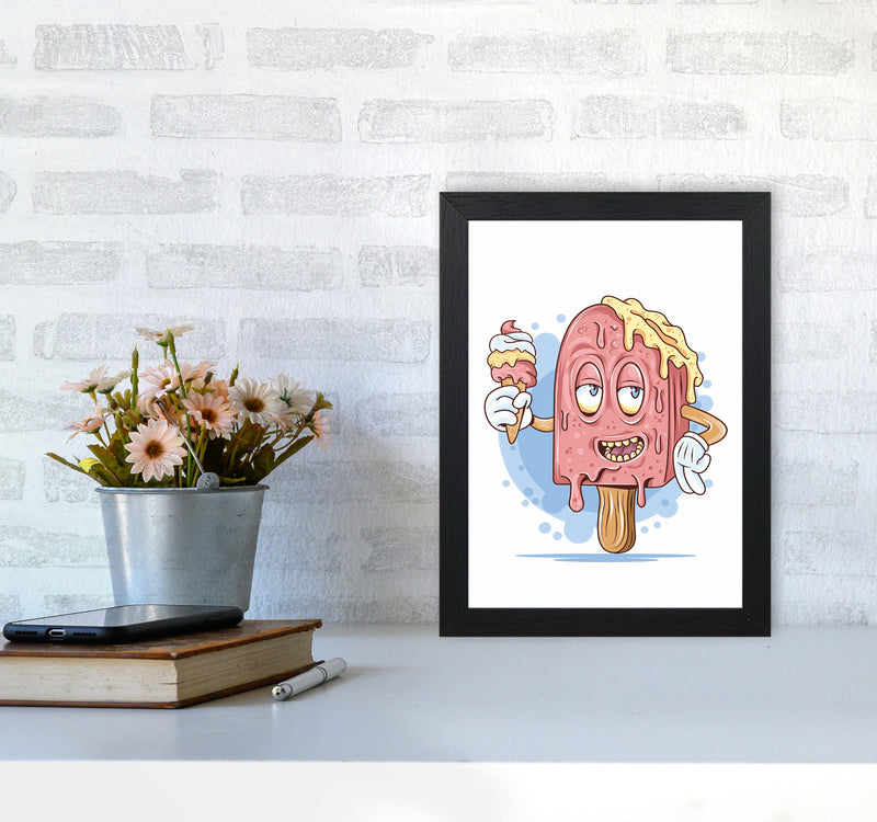 Don'T Let Me Melt Art Print by Jason Stanley A4 White Frame