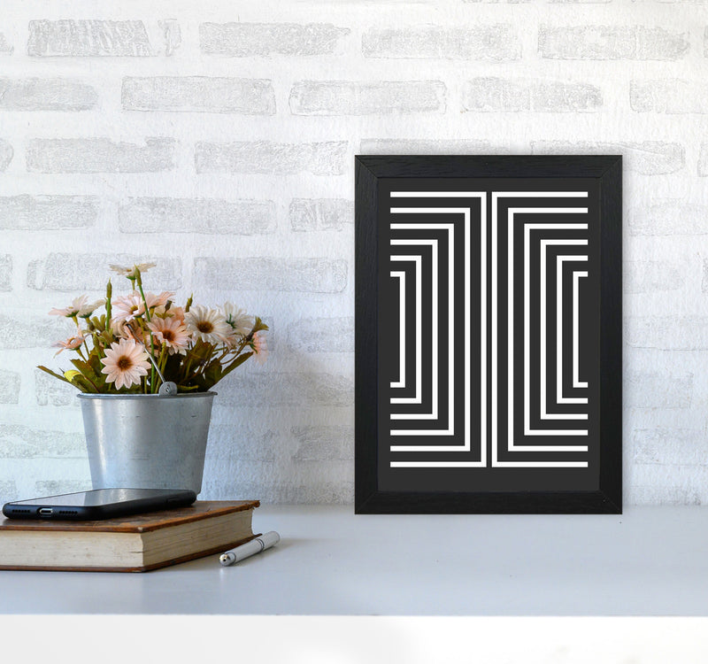Pattern Series -4 Art Print by Jason Stanley A4 White Frame