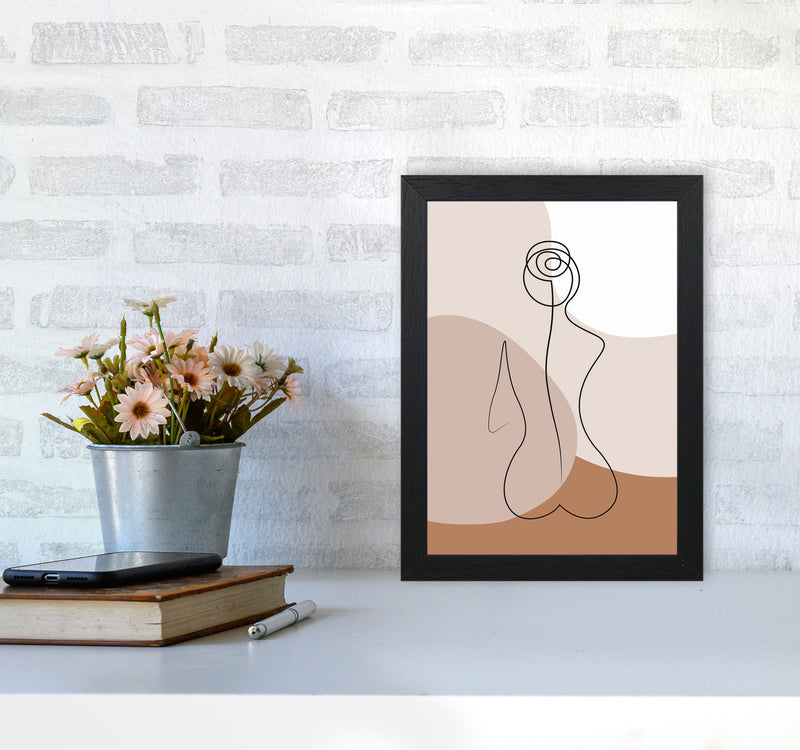 Female Figure III Art Print by Jason Stanley A4 White Frame