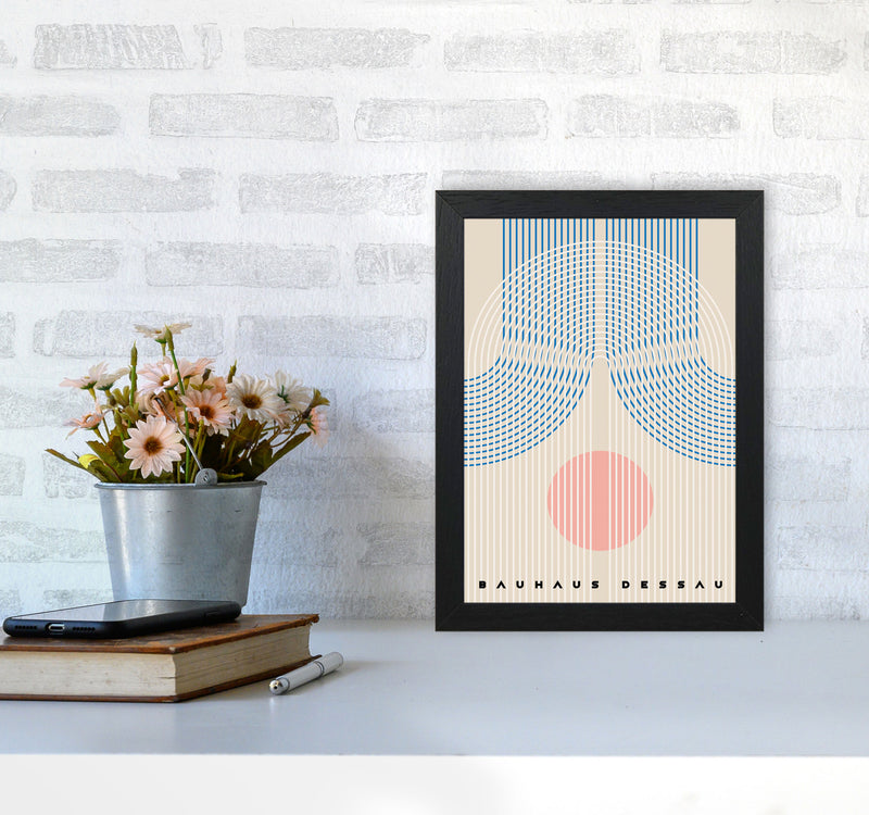 Bauhaus Design II Art Print by Jason Stanley A4 White Frame