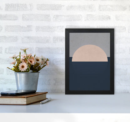 Minimal Vibes 2 Art Print by Jason Stanley A4 White Frame