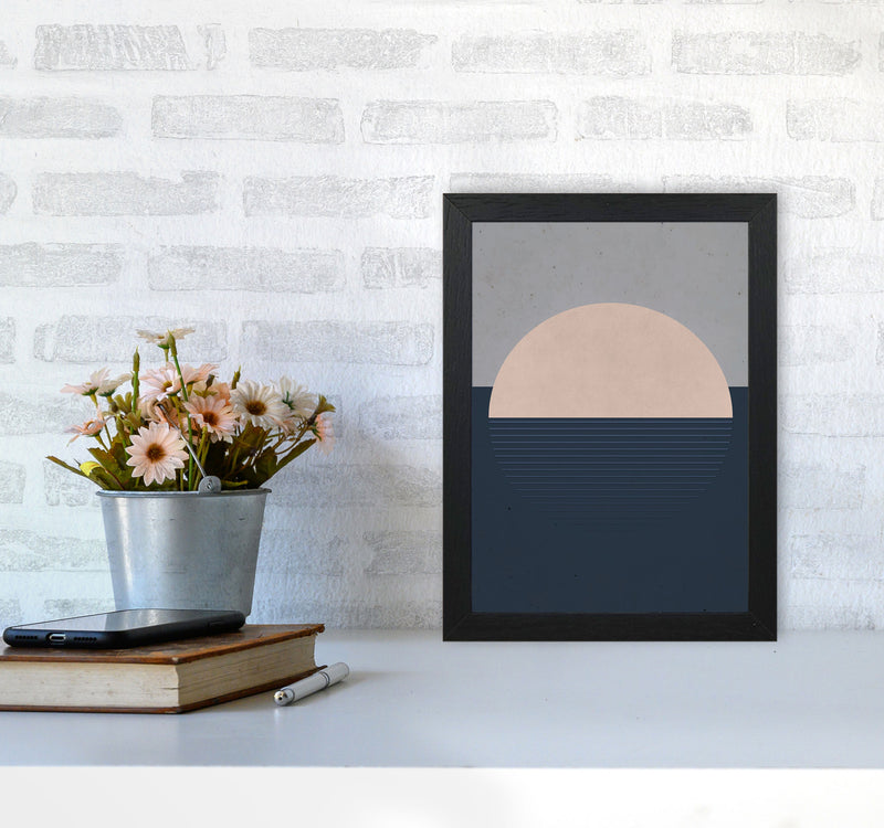 Minimal Vibes 2 Art Print by Jason Stanley A4 White Frame