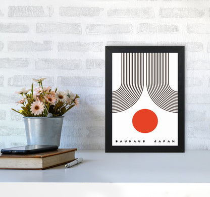 Bauhaus Japan Art Print by Jason Stanley A4 White Frame