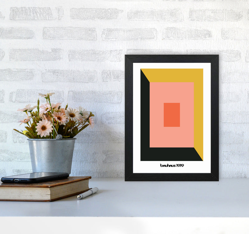 Bauhaus 1919 Art Print by Jason Stanley A4 White Frame