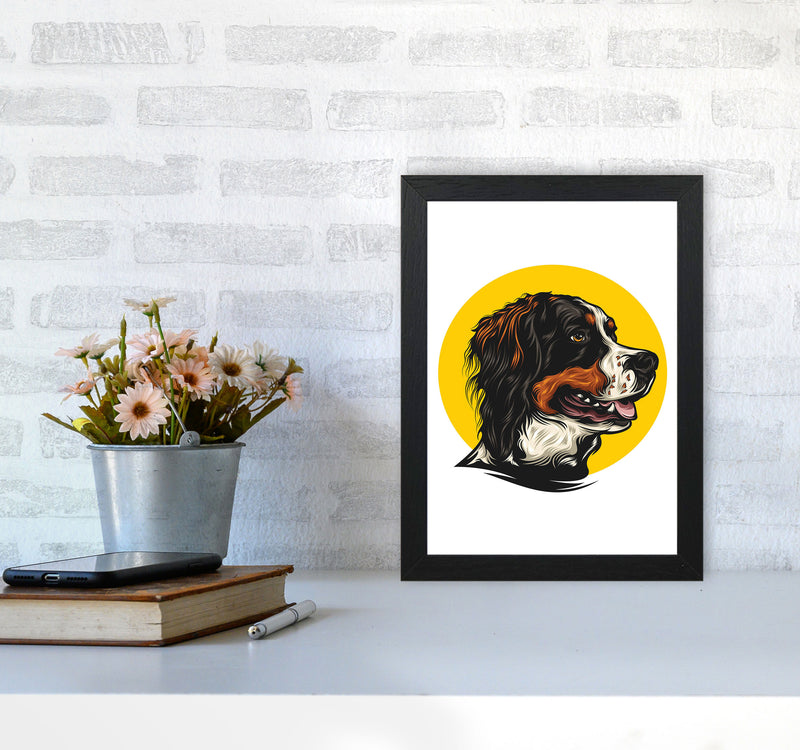 The Best Boy Art Print by Jason Stanley A4 White Frame