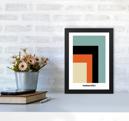Bauhaus 1923 Art Print by Jason Stanley A4 White Frame