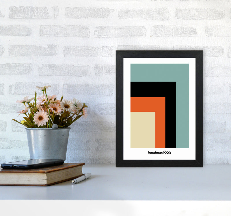 Bauhaus 1923 Art Print by Jason Stanley A4 White Frame