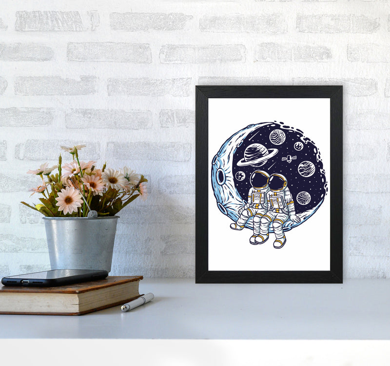 Best Friends Art Print by Jason Stanley A4 White Frame