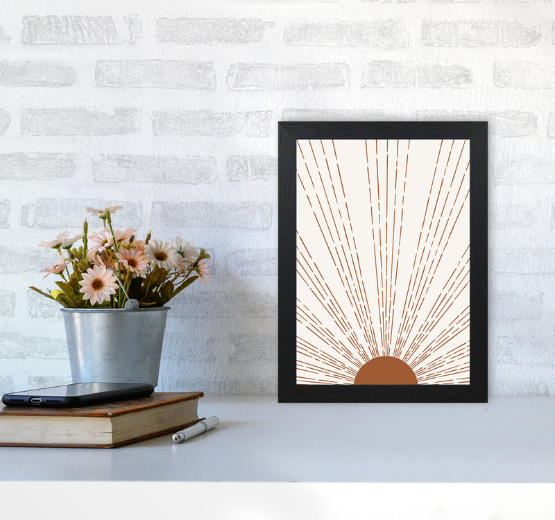 Light Beams Art Print by Jason Stanley A4 White Frame