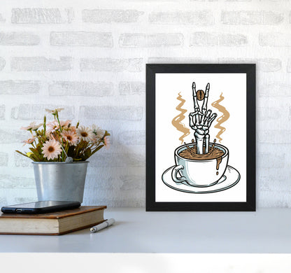 Peace!! Art Print by Jason Stanley A4 White Frame