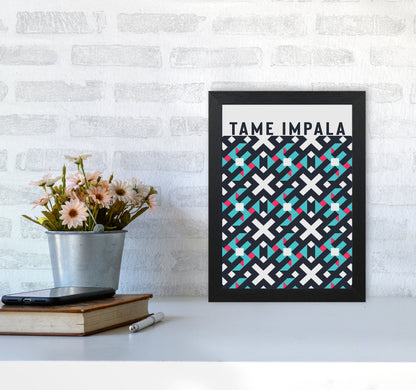 Tame Impala Art Print by Jason Stanley A4 White Frame