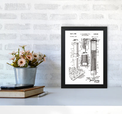 Bingo Game Marker Patent Art Print by Jason Stanley A4 White Frame