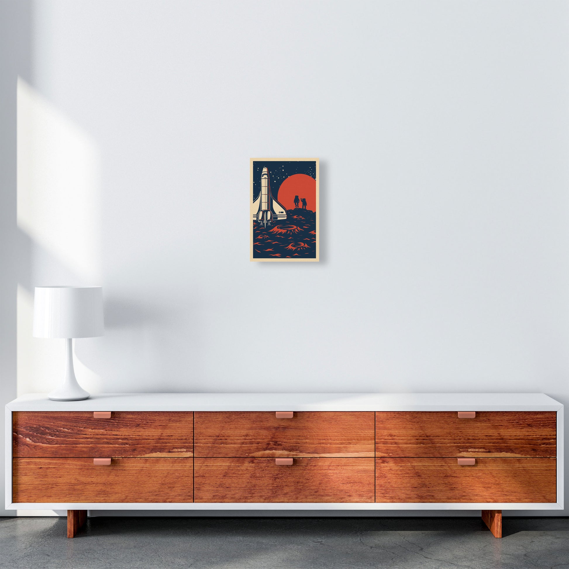 Outer Space Series - #10 Art Print by Jason Stanley A4 Canvas