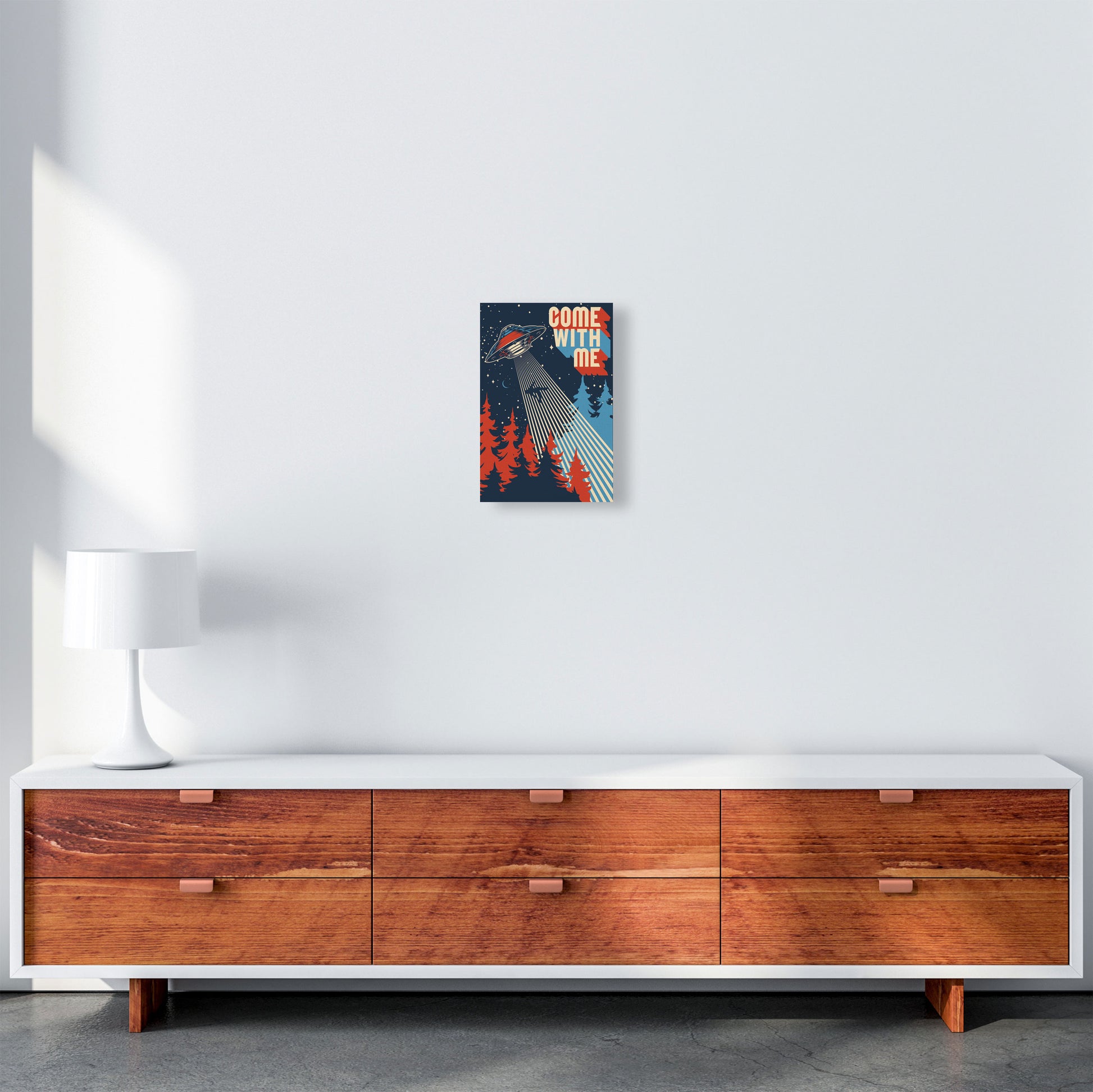 Outer Space Series - #7 Art Print by Jason Stanley A4 Canvas