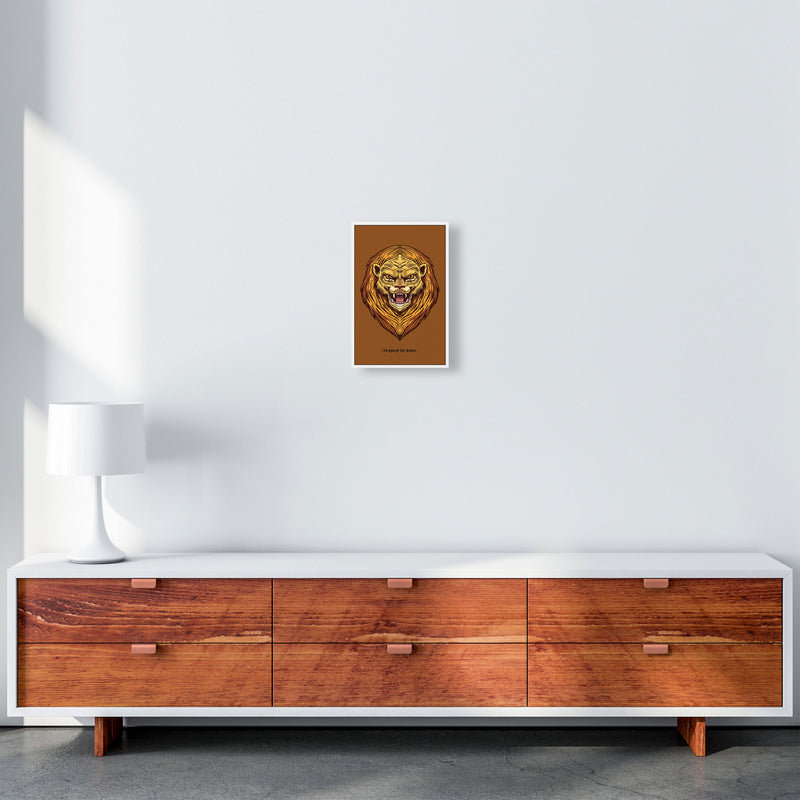 The King Of The Jungle Art Print by Jason Stanley A4 Canvas