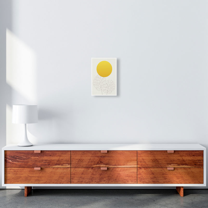 Botanical Yellow 1 Art Print by Jason Stanley A4 Canvas