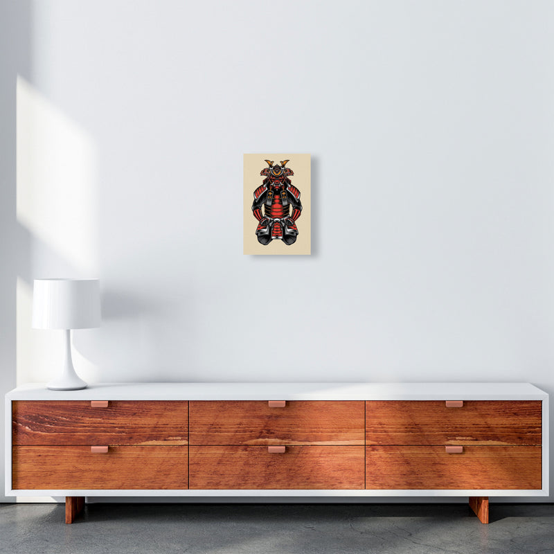 Japanese Samurai Art Print by Jason Stanley A4 Canvas