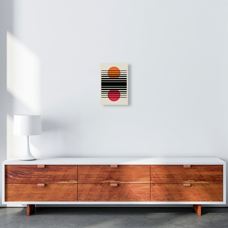 Geometric Suns Art Print by Jason Stanley A4 Canvas