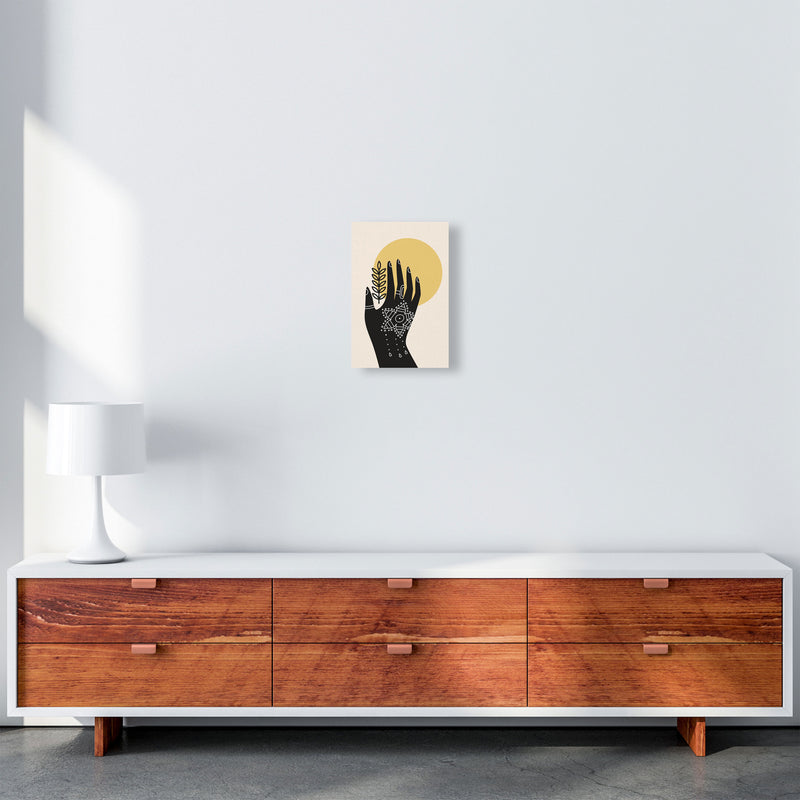 Abstract Hand Art Print by Jason Stanley A4 Canvas