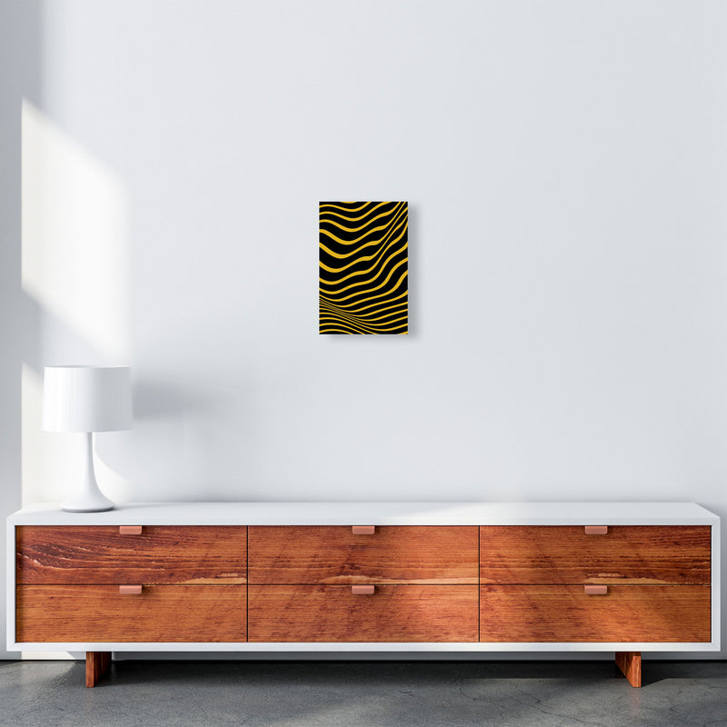 Yellow Vibes Art Print by Jason Stanley A4 Canvas