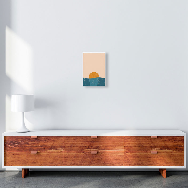 Melty Sunset Art Print by Jason Stanley A4 Canvas