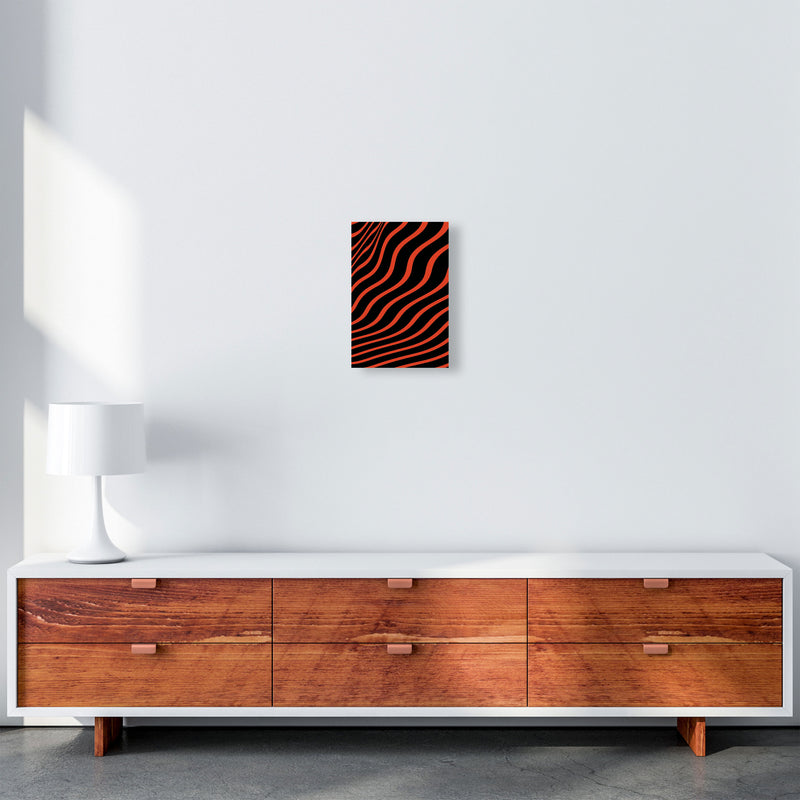 Red Vibes Art Print by Jason Stanley A4 Canvas