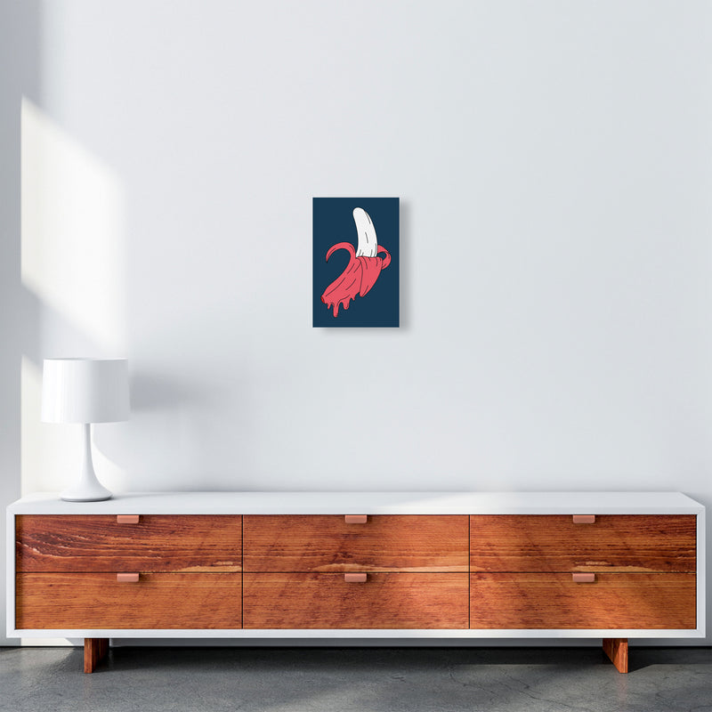 Melting Banana Art Print by Jason Stanley A4 Canvas
