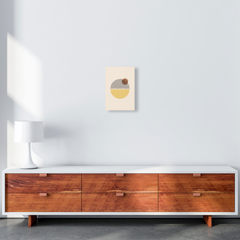 Geometric Abstract Shapes I Art Print by Jason Stanley A4 Canvas