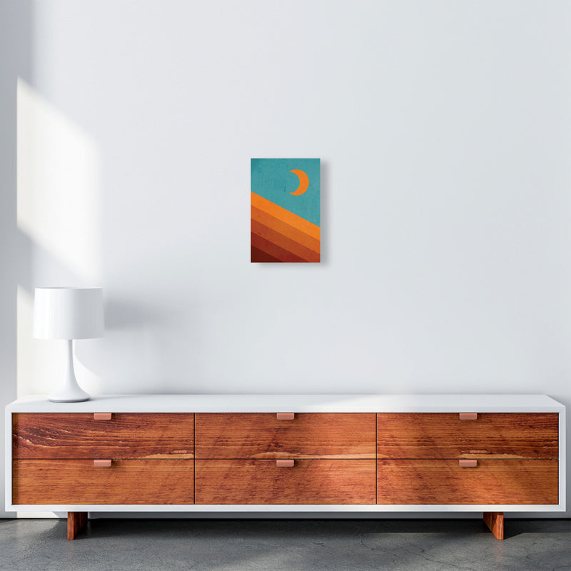 Abstract Mountain Sunrise III Art Print by Jason Stanley A4 Canvas