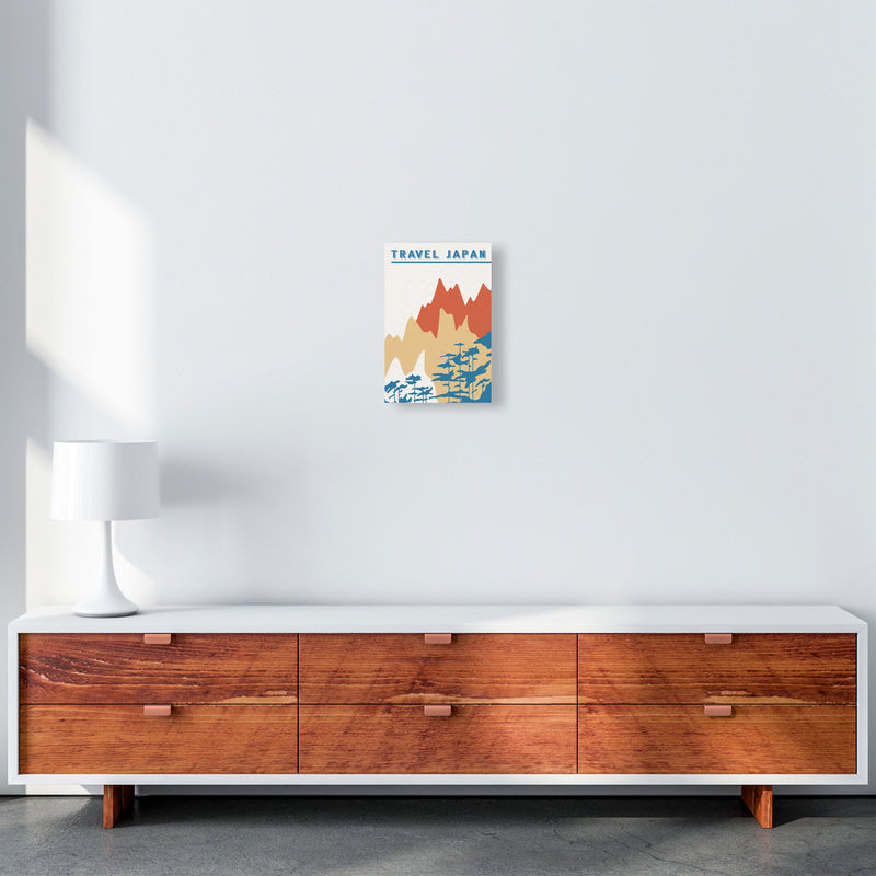 Traval Japan Minimilism III Art Print by Jason Stanley A4 Canvas