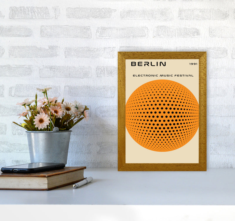 Berlin Electronic Music Festival Art Print by Jason Stanley A4 Print Only