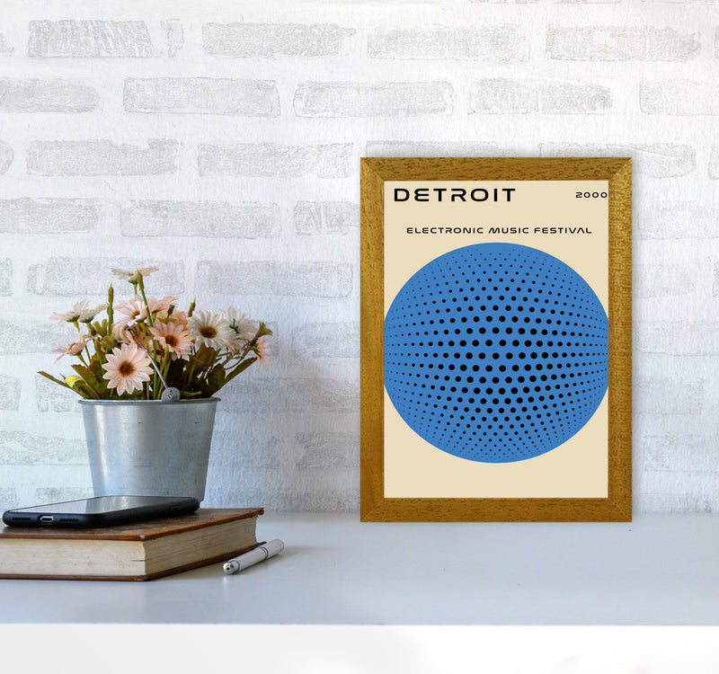 Detroit Electronic Music Festival Art Print by Jason Stanley A4 Print Only
