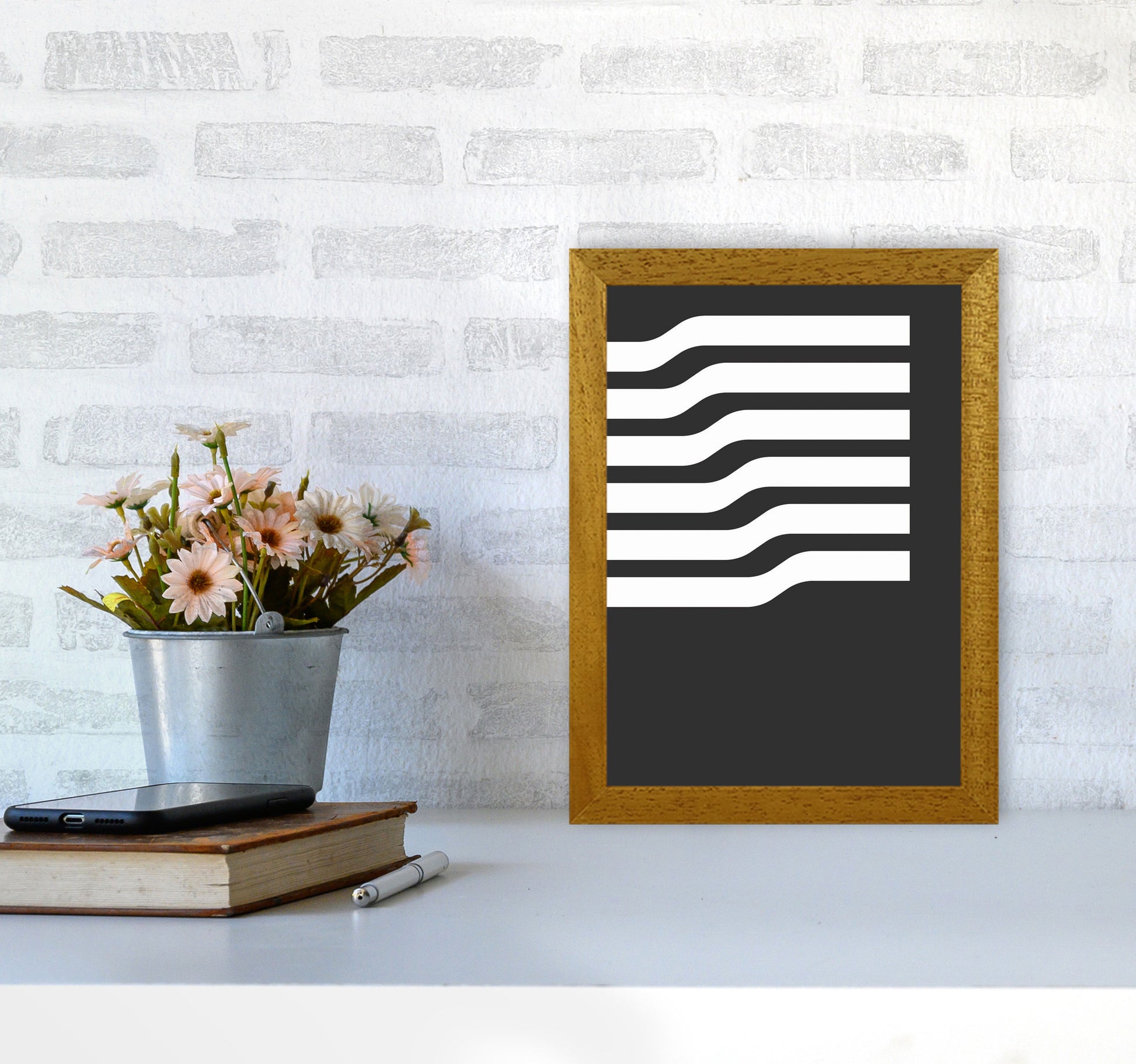 Minimal Geometric Series - 17 Art Print by Jason Stanley A4 Print Only