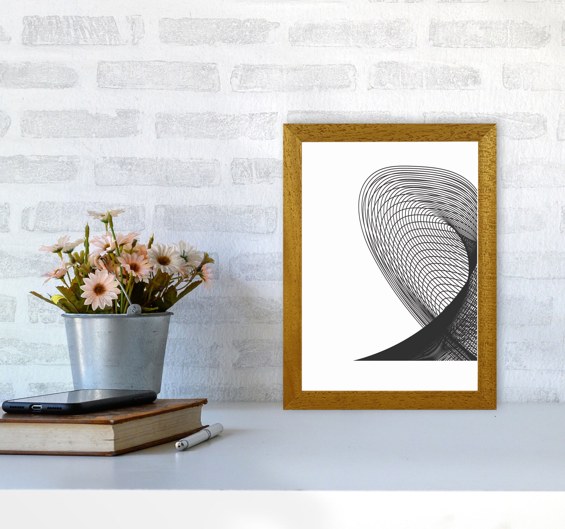Minimal Geometric Series - 14 Art Print by Jason Stanley A4 Print Only