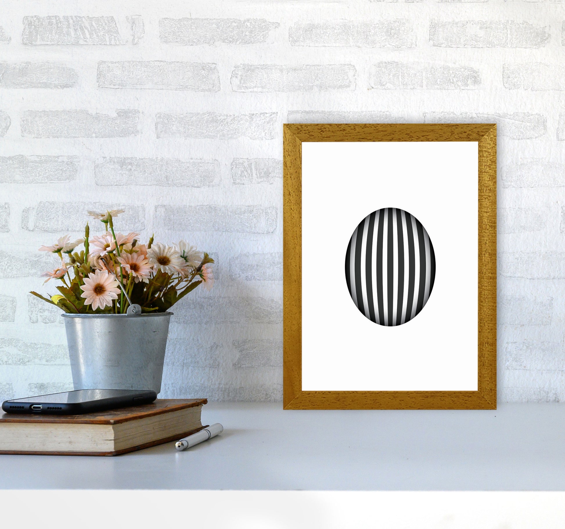 Minimal Geometric Series - 47 Art Print by Jason Stanley A4 Print Only