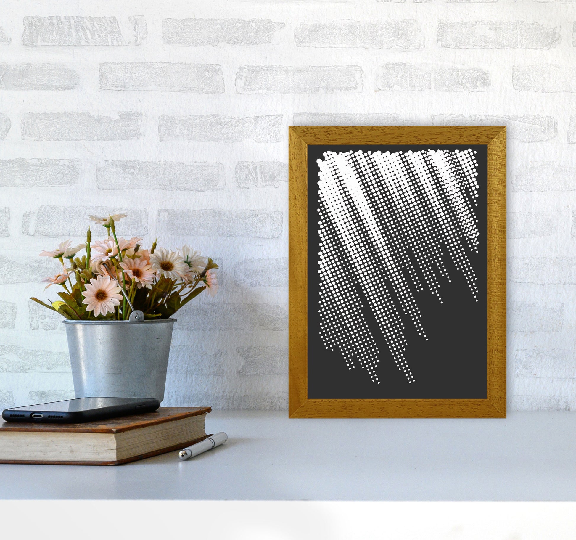 Minimal Geometric Series - 40 Art Print by Jason Stanley A4 Print Only