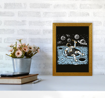 Cold Beer And Zero Gravity Art Print by Jason Stanley A4 Print Only